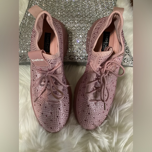 Bebe pink shoes size 10 - Picture 8 of 10